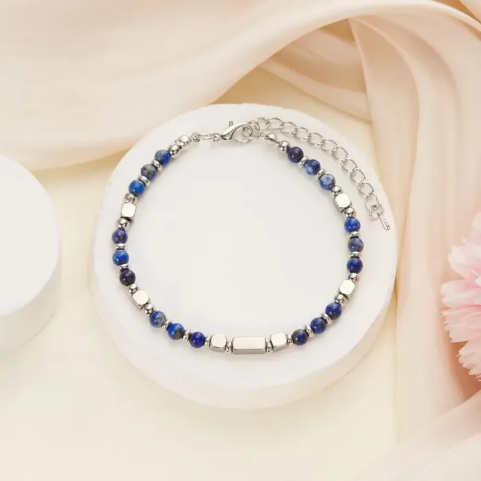 Zapestnica Lapis Lazuli (Lapis Lazuli) – BOGASTVO 5583