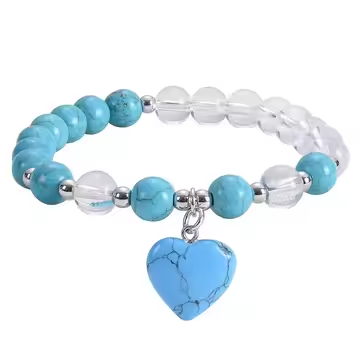Zapestnica »Angel Miru« – Turkiz & Gorski Kristal 6223