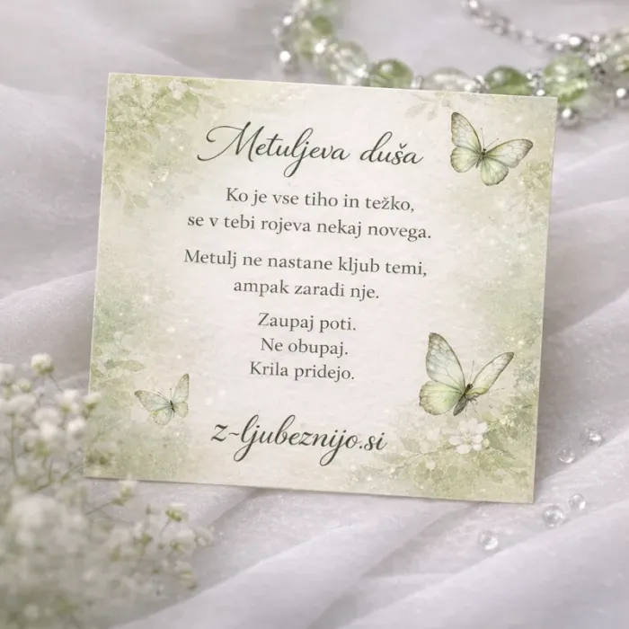 Zapestnica Metuljeva duša  6581