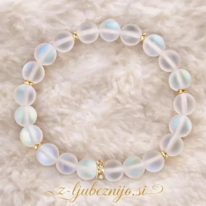 Zapestnica Mesečev kristal - Svetloba boginje ❤️ 6903